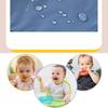 Baby Smock Bibs Waterproof Long Sleeve Eating Feeding Art Apron Newborn Toddler Burp Cloths Fit 0-3 Years