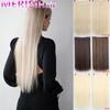 Women's Girl's Long Straight Wig Clip Fashion Cosplay Wigs Clips Hair Extensions