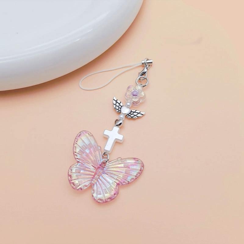 Cute Cellphone Strap Lanyard Gothic Phone Chain Rope for Keys Bag Accessories