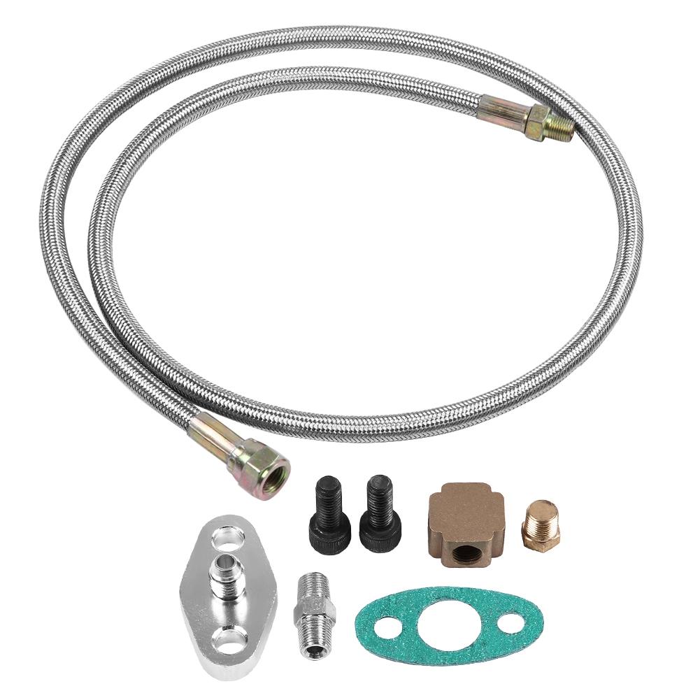Turbo Oil Feed Line Kit Supply Complete Kit for T3 T4 T3 T4