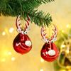 ADM 2pcs Elk Design Christmas Tree Hanging Balls