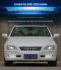 Toyota Reiz (2005-2009) Светодиодные дневные ходовые огни - Модификация переднего бампера