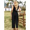 Solid Color Jumpsuit for Women Summer Chic and Elegant Woman Jumpsuit Slim Bodysuit One-piece Pants
