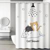 Водонепроницаемый набор штор для душа Handun Cat