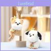 Bee Plush Cute Dog Keychain With Soft Short Fur Ideal Bag Accessories And Gifts