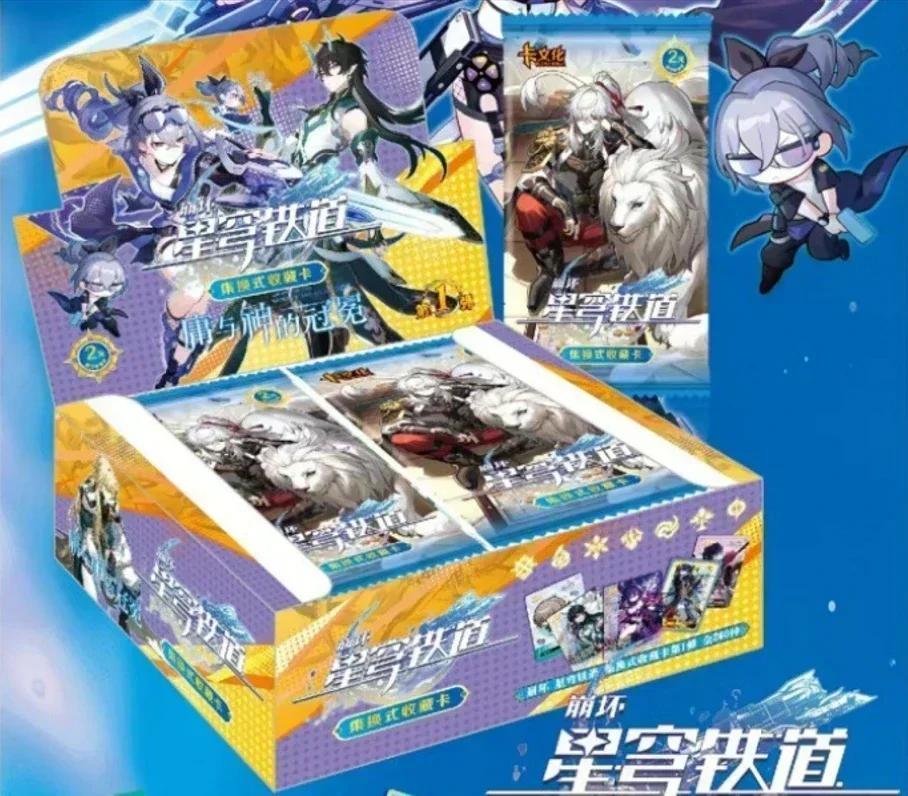 Honkai Star Rail Карточная Аниме Игра Genshin Impact Honkai Star Railway Карточка Редкие Коллекционные Карты Collapse Игрушки Подарки