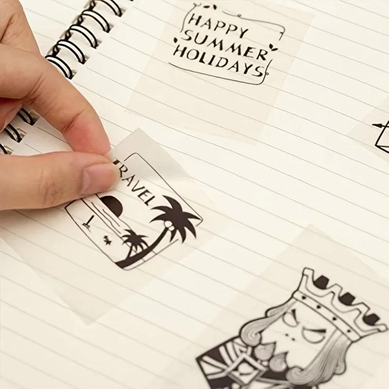 53мм Термобумага Наклейка для Мини-принтера Phomemo/Memoking M02/T02/M04AS/M04S для Журналов Фото Текстовых Заметок