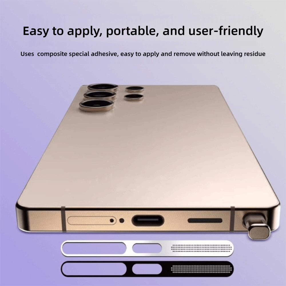 1-4 шт. Металлическая пылезащитная сетка-наклейка для Samsung A57 A37 A17 A07 A56 A36 A26 A16 A06 A55 Легкая установка Сетка от пыли для отверстия динамика