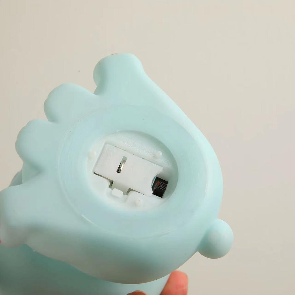 Светодиодный ночник милый мультяшный щенок силиконовые огни детский спальный прикроватный столик лампа для малышей детская комната