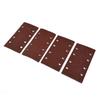 20pcs Sandpaper Sanding Sheets Punched & Mixed Grits 60/80/120/240