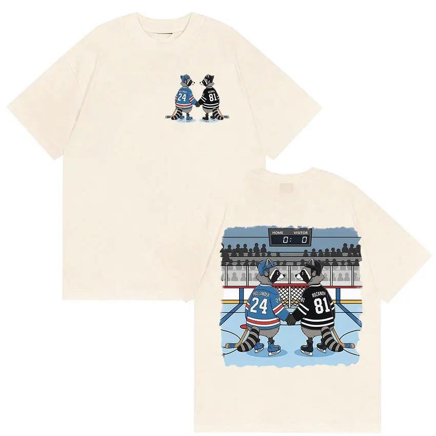 Heated Rivalry Fans Gift T Shirts Hollander 24 Ilya Rozanov 81 Graphic Tshirt Mens Womens Luxury Cotton Oversized Tshirt