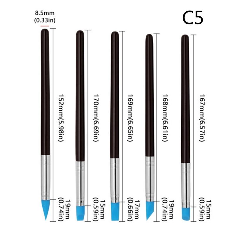 Набор инструментов для скульптуры из глины для резьбы по глине, инструмент для керамической скульптуры, пластиковый инструмент для моделирования, двухсторонний скребок для точечной глины