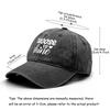 choose to shine" Print Adjustable Baseball Hat, White Text Trucker Hat Inelastic Cozy Breathable Slouchy Snapback Baseball Cap