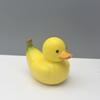 Cute Duck Figurine Cartoon Animal Sculpture Micro Landscape Fruit Duck Statue  Cabinet