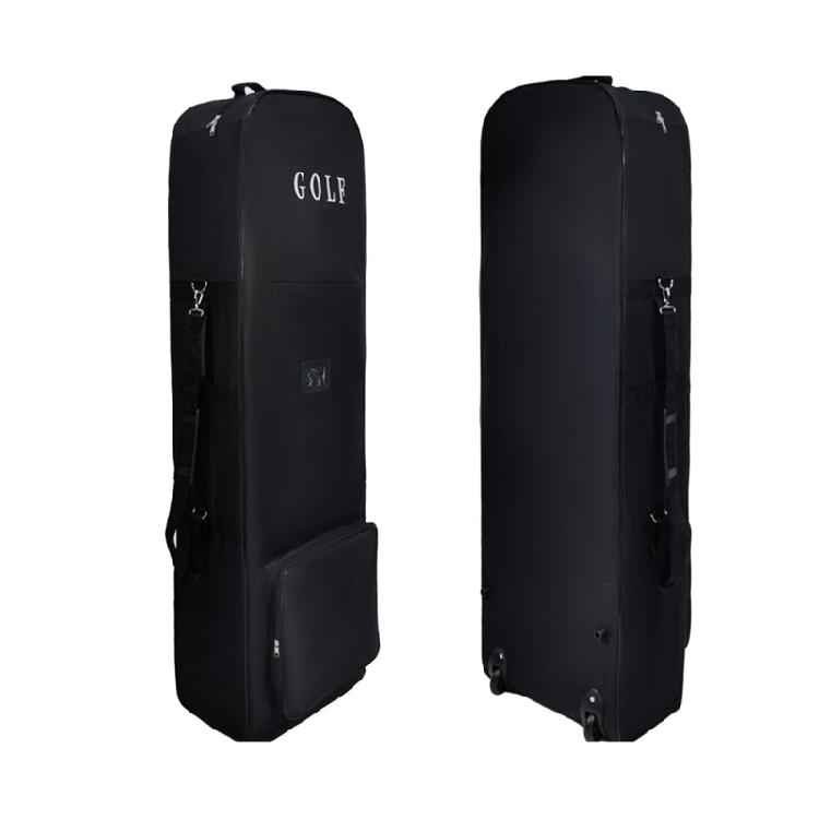 Golf Travel Bag Protector Light Weight Carrying Pouch Folding Zipper Golf Club Bag for Player Indoor Golfer Enduring