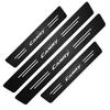 New Camry Side Step Scuff Compatible with All Luxury Interior Gold Leaf Strong Easy Interior Silver Guards, Plates, Vehicles, Parts, Finish,