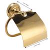 Exquisite Appearance Paper Roll Holder Copper Toilet Paper Holder Paper Towel Holder  Space Saving
