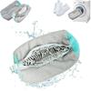 1/2PCS Shoe Wash Bag with Zipper Breathable Cotton Laundry Bag for Sneakers Delicates Gentle Machine Wash and Drying