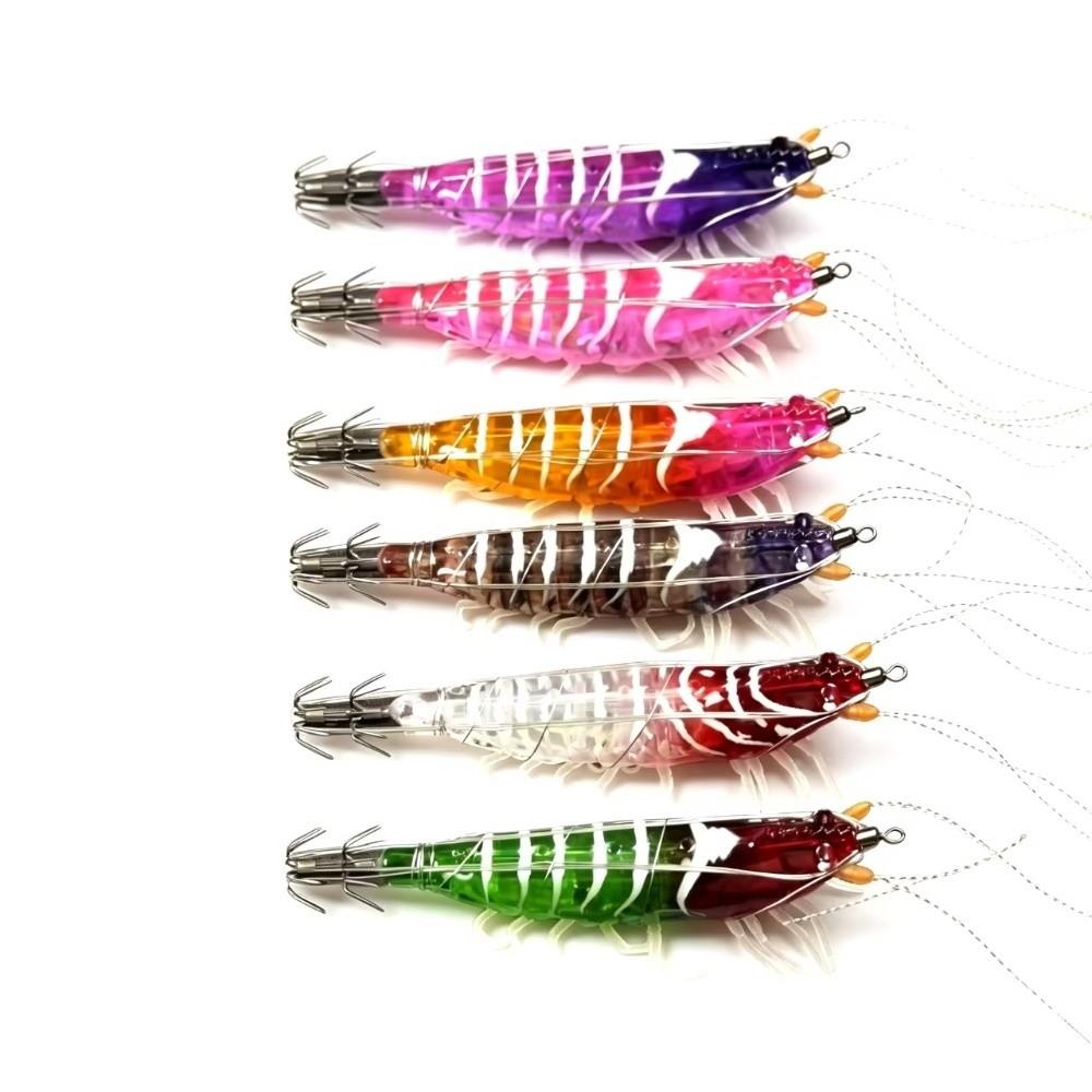 Stainless Steel Egi Fishing Hooks Luminous Octopus Fishing Lures Saltwater Fishing