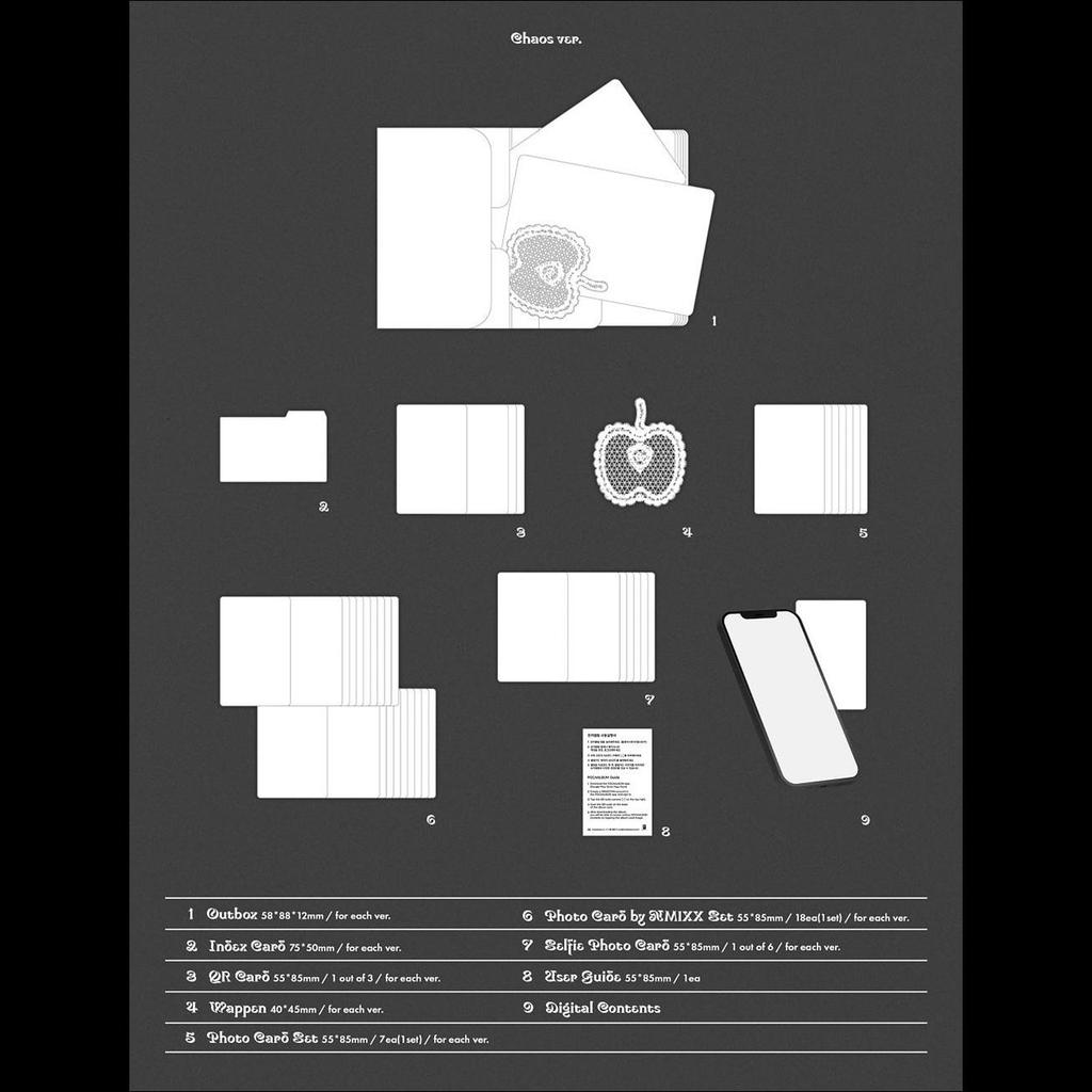 [Pre-order] NMIXX - Blue Valentine (Platform Album POCAALBUM Ver.) + Free Gift