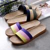 Linen Slippers Home Couple Indoor Slippers Cotton and Linen Home Non-slip Thick Soled Summer Slippers for Men and Women