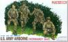 Platts Dragon WW2 Американские воздушно-десантные войска Нормандия 1944 Пластиковая модель DR6010 1/35 (Человек/Животное)