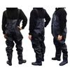 UPstore Waders Fishing Long Chest High Waders Boots 27cm Boots Nylon Waders Waterproof Coveralls Waterproof Trousers Fishing Suit with Pocket Radial