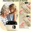 (Beige) Electric Nail Clipper Rechargeable Electric Nail Trimmer Mini Portable Electric Fingernail Cutter Nail Polisher with Lighting
