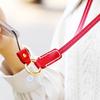 Шейный ремешок из натуральной кожи для телефона и USB-флешки, совместимый с наушниками Apple – новый высококачественный ремешок