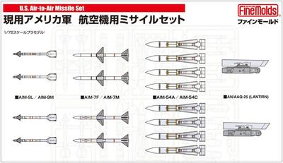 Fine Mold Aircraft Series Текущий набор ракет для самолетов армии США Пластиковая модель FP31 1/72