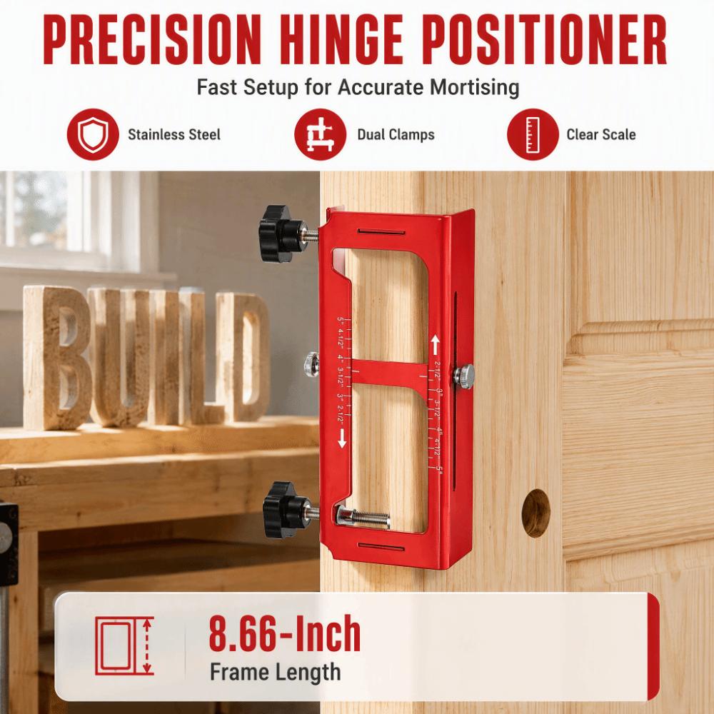 Stable Door Hinge Mortising Jig Adjustable Door Frame Stable Locator Woodworking