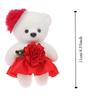 10 шт./набор плюшевых кукол Мини-медведь Цветочный букет Пенопластовый медведь Мультяшный букет Кукла День святого Валентина