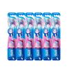 Зубная щетка для ухода за деснами с ультратонкой щетиной Oral-B, 1 упаковка, 6 шт. Корейская зубная щетка, здоровье зубов