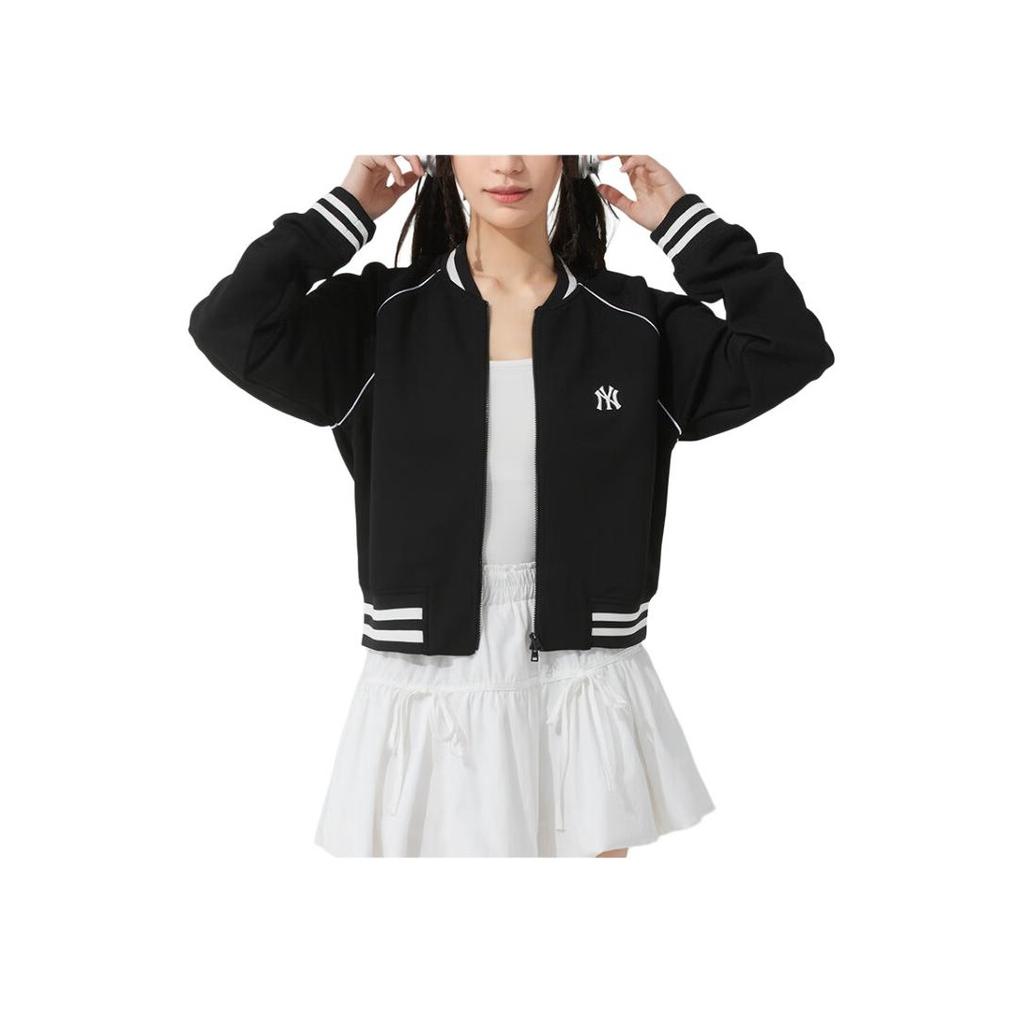 Новая женская куртка-бомбер MLB New York Yankees, черная, 3FTRV1251-50BKS