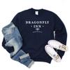 Полый свитшот Dragonfly Inn Stars Телешоу Джемпер для девочек Гилмор Закусочная Люка Толстовки с круглым вырезом для девочек Гилмор Топы для фанатов