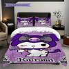 Kuromi Purple Set Bedding 1 Duvet Cover 2 Pillowcase Without Core Duvet Cover And Pillowcase Christmas Birthday Gift Bedding Set Bedding