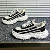 Men's Shoes 2025 Summer New Thick-soled Heightening Casual Dad Shoes Internet Celebrity Same Men's Breathable Sports Mesh Shoes
