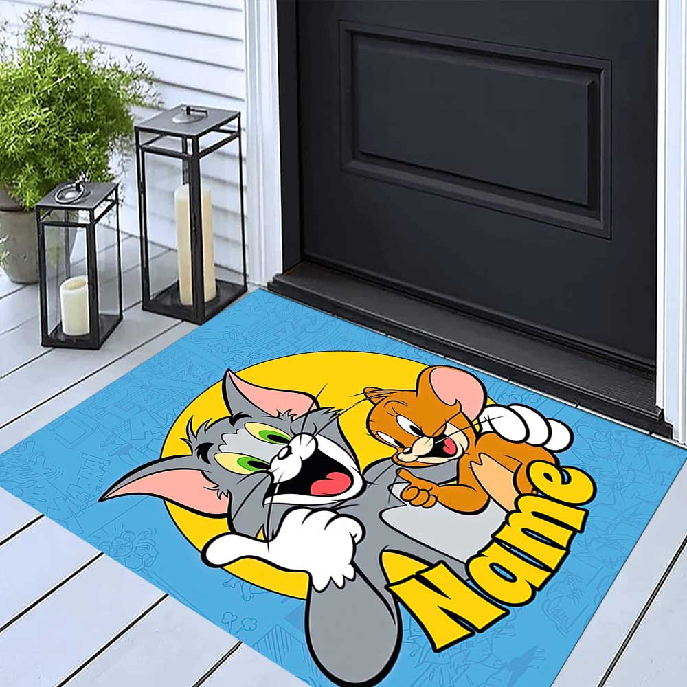 Warner Customize your name rug, office chair cushion, home bedroom living room gift.