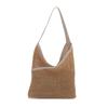 Straw Bag, Fashionable Shoulder Bag, Personalized Versatile Underarm Bag, Ethnic Style Texture Woven Women'S Bag