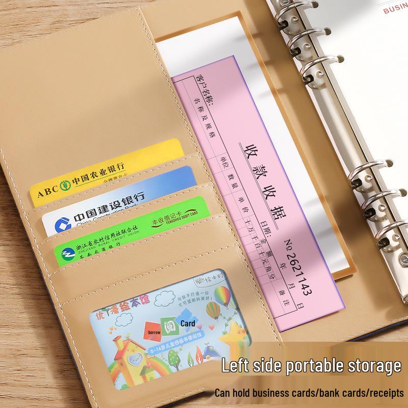 Высококачественный отрывной бизнес-блокнот на кольцах