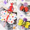50pcs Insect Hanger Decoration Card Insect Series Lollipop Package Card