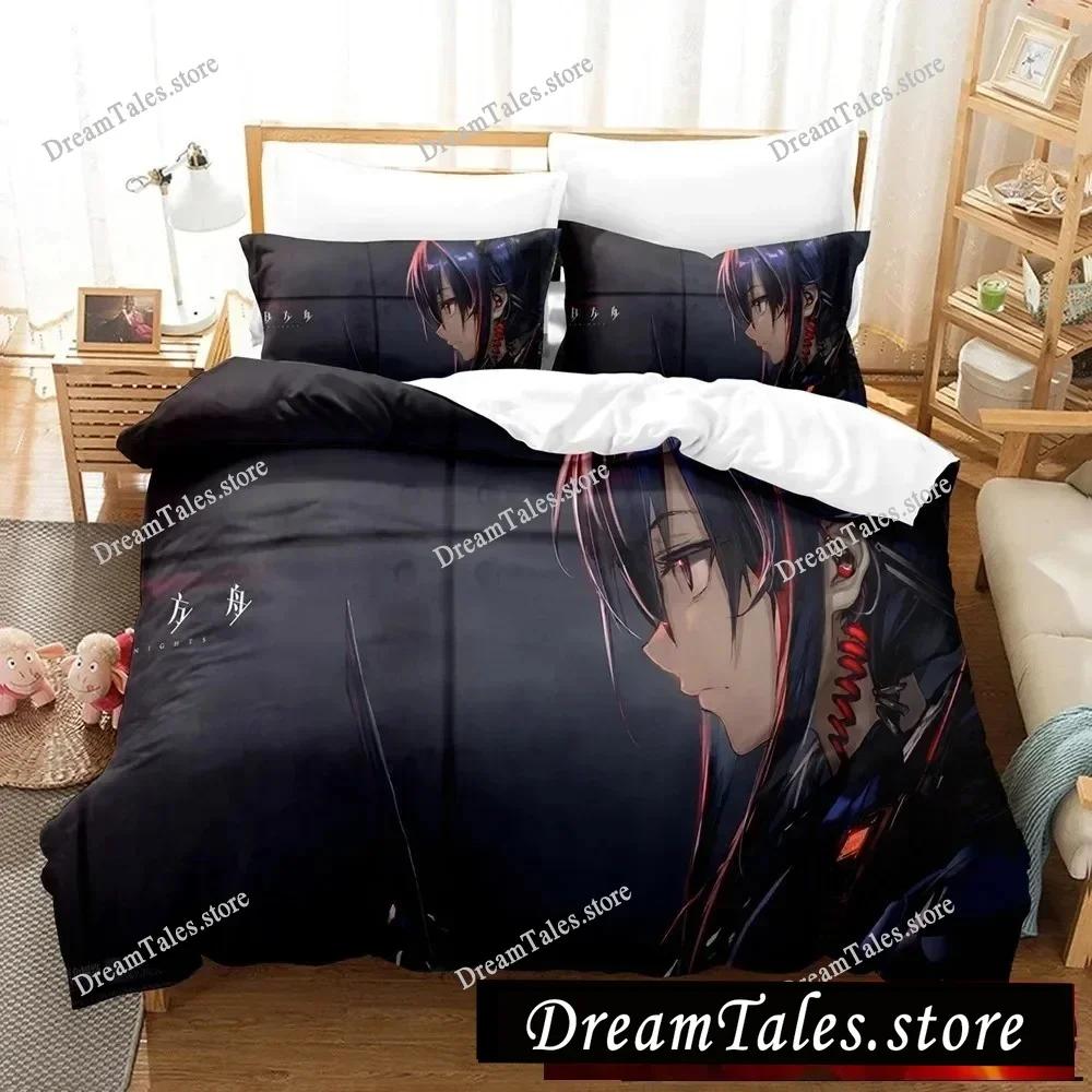 Fashion Anime 3D Arknights Bedding Sets Duvet Cover Set with Pillowcase Twin Full Queen King Bedclothes Bed Linen Customizable