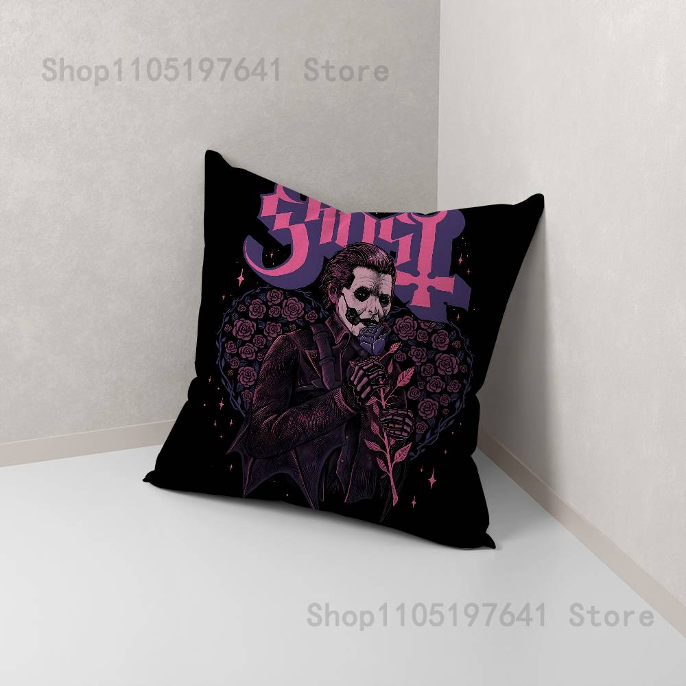 G-Ghost bc Nameless Ghoul All-Match Printed Pillow Case Sofa Car Office Room Decoration & Protector