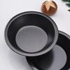 6Pcs 5-inch Mini Pie Pan Nonstick Food Grade Carbon Steel Dishwasher Oven Safe Round Baking Dessert Cake Tart Dish Plate Kitchen Supplies