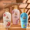 Hanfen Noble Lady Hydrating Shampoo & Moisturizing Shower Gel Set with Hair Mask, Perfume-Infused, Amino Acid Formula