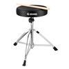 Donner Drum Throne, 48-58cm Height Adjustable, Foldable Maple Drum Stool with Drumsticks