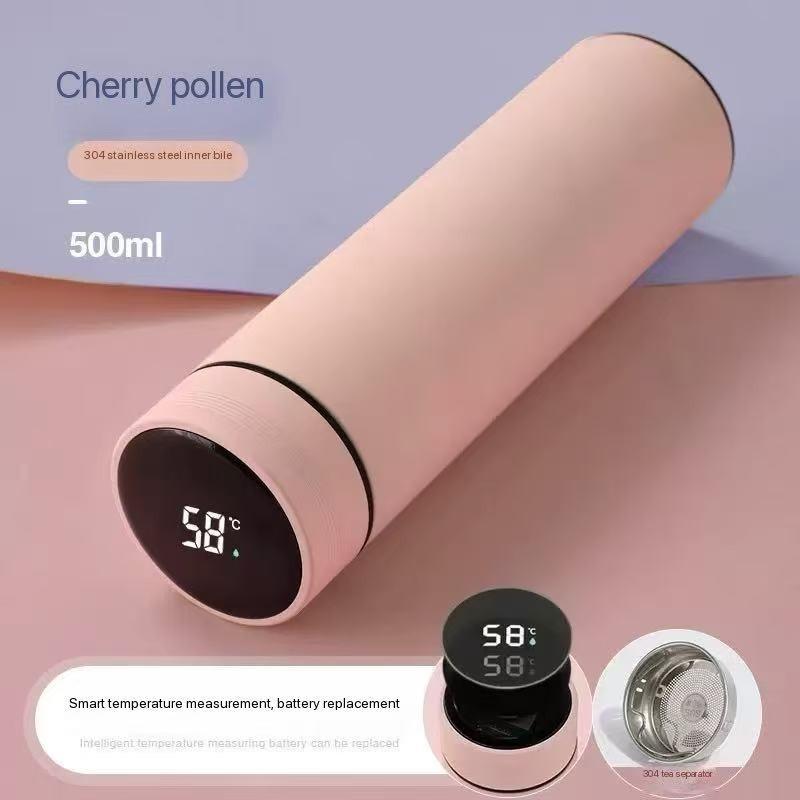 Интеллектуальная термокружка из нержавеющей стали 304 определяет температуру воды, отображает температуру и обеспечивает долгосрочную изоляцию.