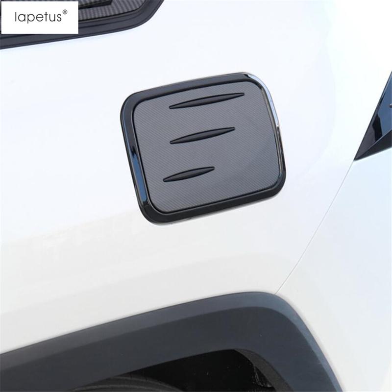 Защита крышки топливного бака автомобиля Декор Защитная накладка Отделка ABS Углеродное волокно Аксессуары Для TOYOTA RAV4 RAV 4 XA50 - 2024