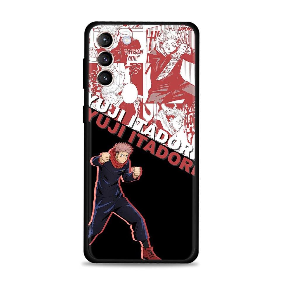 Чехол для Samsung s20 fe Galaxy s21 ultra s22 s10 s20 s8 s9 plus s22ultra Note 20ultra 10plus Funda Yuji Itadori Yuta Okkotsu