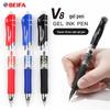 Гелевая ручка Beifa V8 Click 0,5 мм — для использования в офисе и на экзаменах, ручка для подписи большого объема.